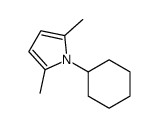 1-环己基-2,5-二甲基-1H-吡咯结构式