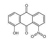 8-nitro-1-hydroxyanthraquinone Structure