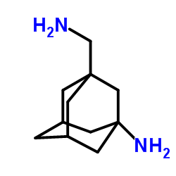 3-(Aminomethyl)-1-adamantanamine Structure