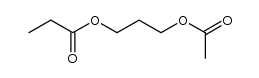 3-acetoxypropyl propionate Structure