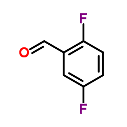 2,5-二氟苯甲醛结构式
