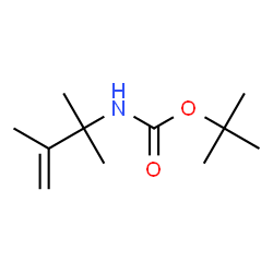 Carbamic acid, (1,1,2-trimethyl-2-propenyl)-, 1,1-dimethylethyl ester (9CI)结构式