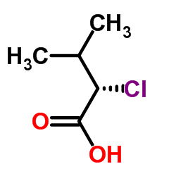 (S)-2-氯-3-甲基丁酸结构式