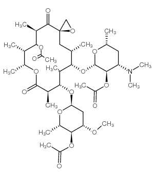 竹桃霉素三乙酸酯图片