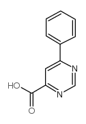 6-苯基-4-嘧啶羧酸结构式
