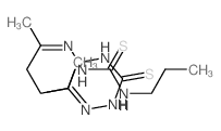 2,5-Hexanedione,bis(4-propyl-3-thiosemicarbazone) (8CI) Structure