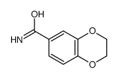 苯并二氧六环-6-甲酰胺结构式