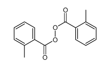(2-methylbenzoyl) 2-methylbenzenecarboperoxoate Structure