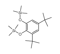 1,2-bis(trimethylsiloxy)-3,5-di-tert-butylbenzene Structure