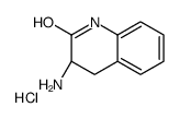 (3S)-3-amino-3,4-dihydro-1H-quinolin-2-one,hydrochloride Structure