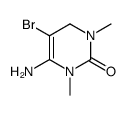 6-amino-5-bromo-1,3-dimethyl-4H-pyrimidin-2-one Structure