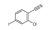 2-氯-4-碘苯甲腈结构式
