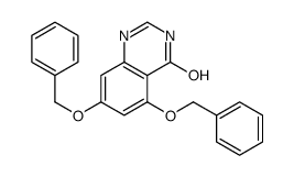 5,7-bis(phenylmethoxy)-1H-quinazolin-4-one Structure