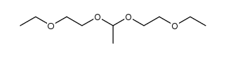 1,1-bis-(2-ethoxy-ethoxy)-ethane Structure