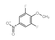 2,6-二氟-4-硝基苯甲醚结构式