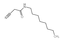 2-CYANO-N-OCTYL-ACETAMIDE Structure