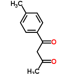 4-甲基1-苯基-1,3-丁二酮结构式