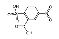 5-nitro-2-sulfo-benzoic acid结构式