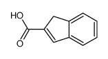 1H-Indene-2-carboxylic acid Structure
