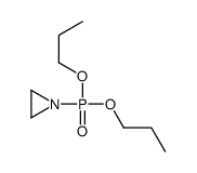 1-dipropoxyphosphorylaziridine Structure