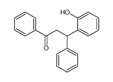 3-(2-Hydroxyphenyl)-1,3-diphenyl-1-propanone Structure