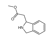 2-(异吲哚啉-1-基)乙酸甲酯结构式