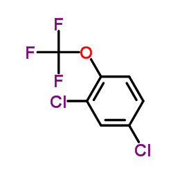 2,4-二氯-1-(三氟甲基)苯结构式