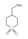 [(1, 1-Dioxotetrahydro-2H-thiopyran-4-yl)methyl]amine structure