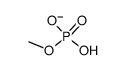 Methyl phosphate anion结构式