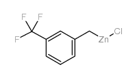 3-(三氟甲基)苄基氯化锌溶液结构式