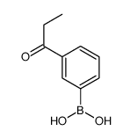 3-丙酰苯硼酸结构式