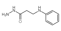 3-anilinopropanehydrazide结构式