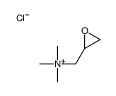 Oxiranemethanaminium, N,N,N-trimethyl-, chloride, homopolymer Structure
