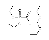 1-diethoxyphosphorylethenyl diethyl phosphite Structure