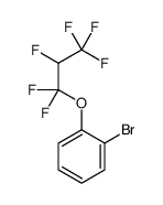 1-bromo-2-(1,1,2,3,3,3-hexafluoropropoxy)benzene结构式