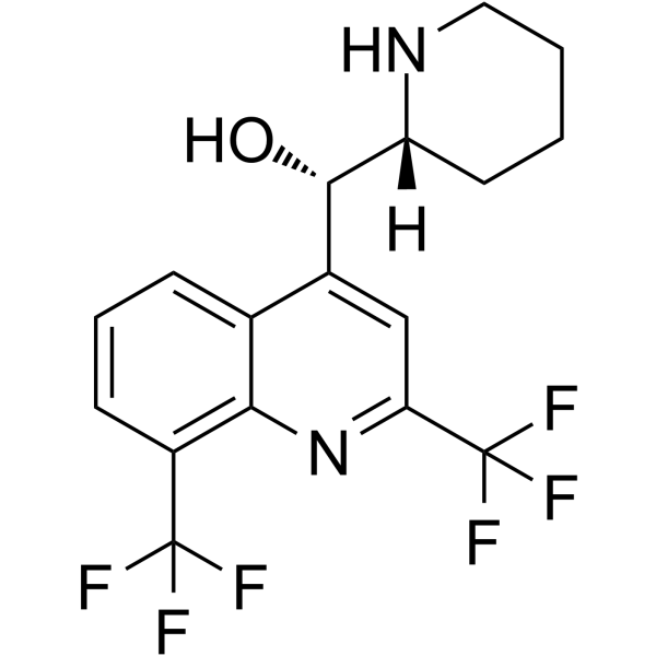 氟甲喹羟哌啶结构式