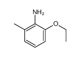 2-乙氧基-6-甲基苯胺结构式