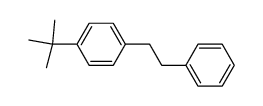 1-(4-tert-butylphenyl)-2-phenylethane Structure
