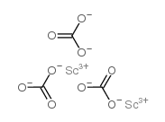碳酸钪(Ⅲ)水合物结构式