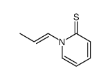 2(1H)-Pyridinethione,1-(1-propenyl)- (9CI)结构式