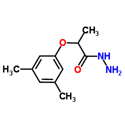 N-AMINO-2-(3,5-DIMETHYLPHENOXY)PROPANAMIDE Structure