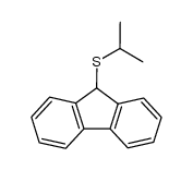 9-fluorenyl 2-propyl sulfide Structure