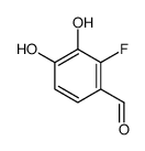 2-fluoro-3,4-dihydroxybenzaldehyde Structure