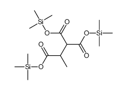 tris(trimethylsilyl) propane-1,1,2-tricarboxylate Structure