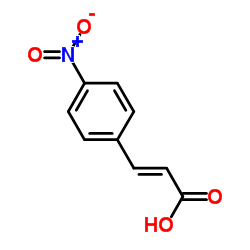 4-硝基肉桂酸结构式