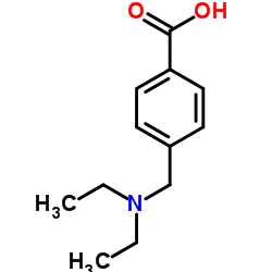 4-乙氨基甲基苯甲酸结构式