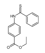 ethyl 4-(benzenecarbonothioylamino)benzoate Structure