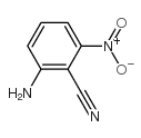 2-氨基-6-硝基苯甲腈结构式