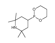 4-(1,3,2-dioxaphosphinan-2-yl)-2,2,6,6-tetramethylpiperidine结构式