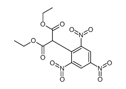 diethyl 2-(2,4,6-trinitrophenyl)propanedioate结构式